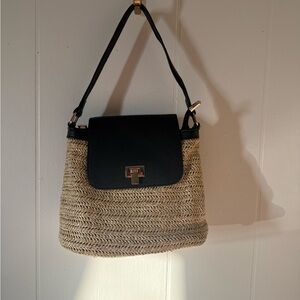 Stylish Black and Tan Women's Bag